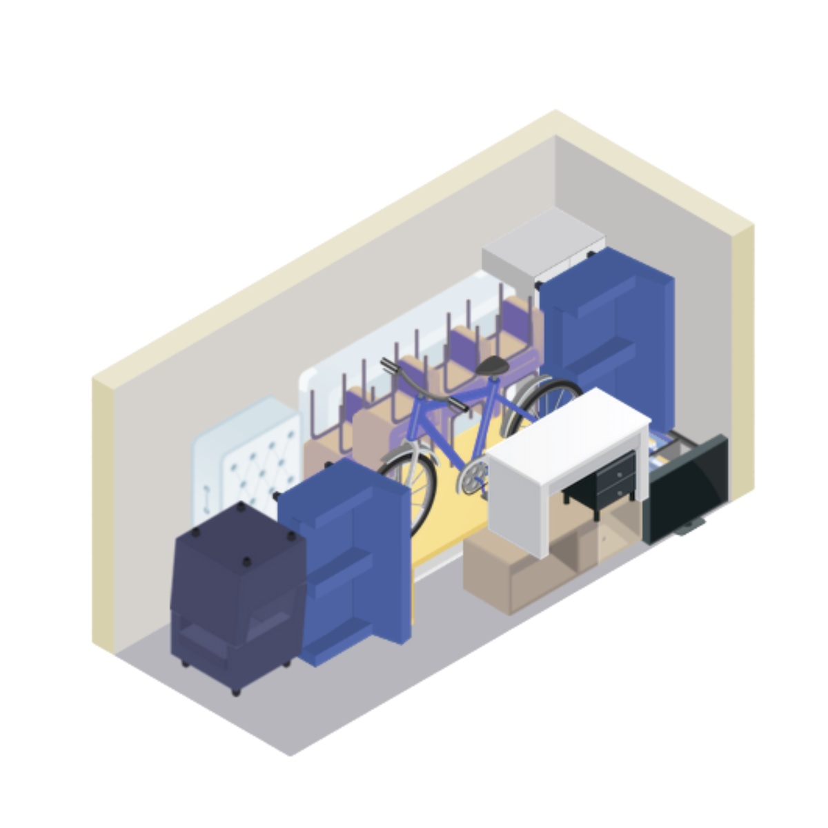 Box de taille L chez À CHACUN SON BOX