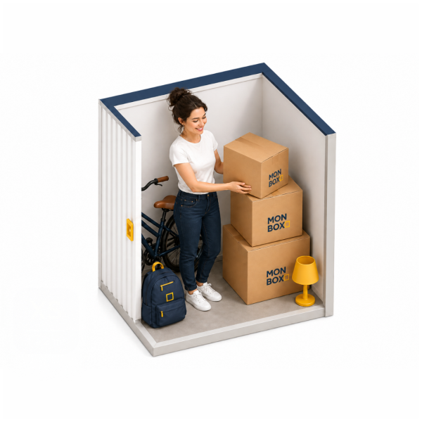 Box de stockage XS 1 à 2 m² à Lambesc idéal vélo, cartons, affaires saisonnières