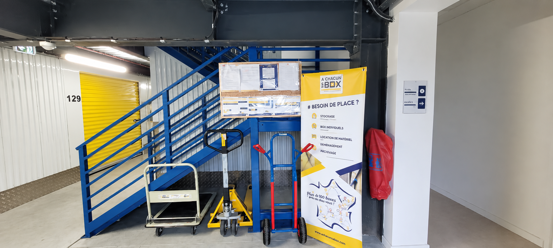Accueil du centre À Chacun Son Box Auray - Plougoumelen à Auray